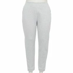 Plus Size Tek Gear® Ultrasoft Fleece Banded-Bottom Pants