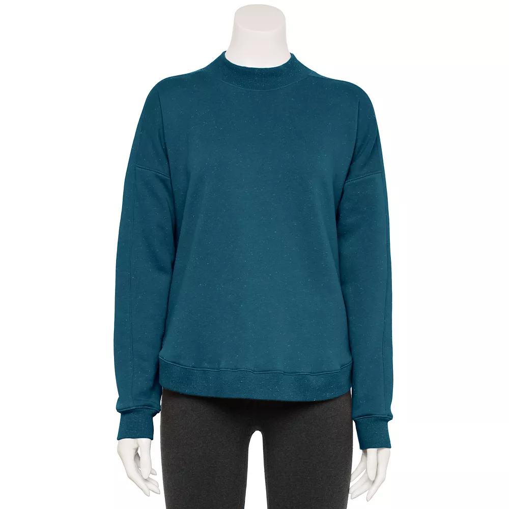 Women's Tek GearĀ® Ultrasoft Fleece Mockneck Sweatshirt - Image 4