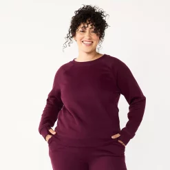 Women's Tek Gear® Ultrasoft Fleece Easy Sweatshirt