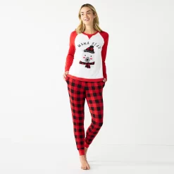 Women's Jammies For Your Families® Beary Cool "Mama Bear" Pajama Set by Cuddl Duds®