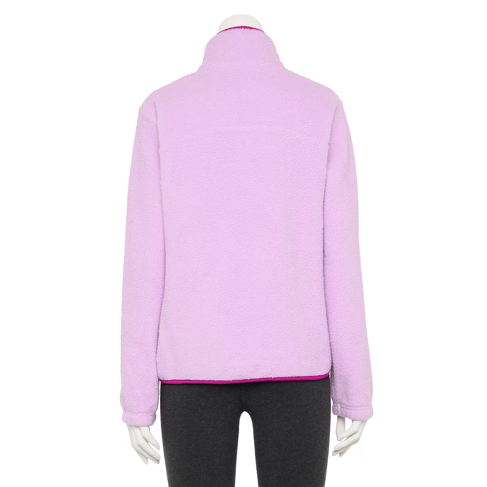 Women's Tek GearĀ® Quarter-Zip Sherpa Pullover - Image 6