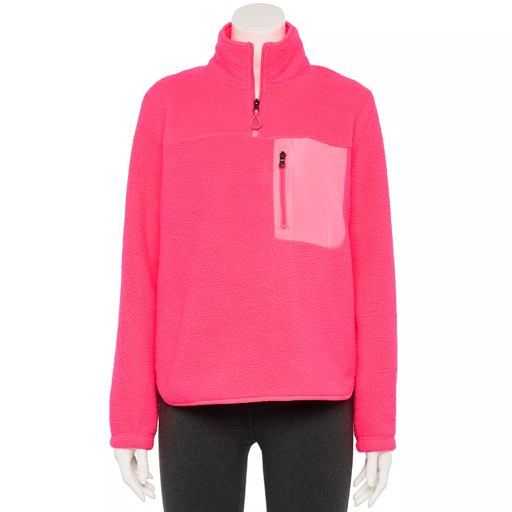 Women's Tek GearĀ® Quarter-Zip Sherpa Pullover - Image 2