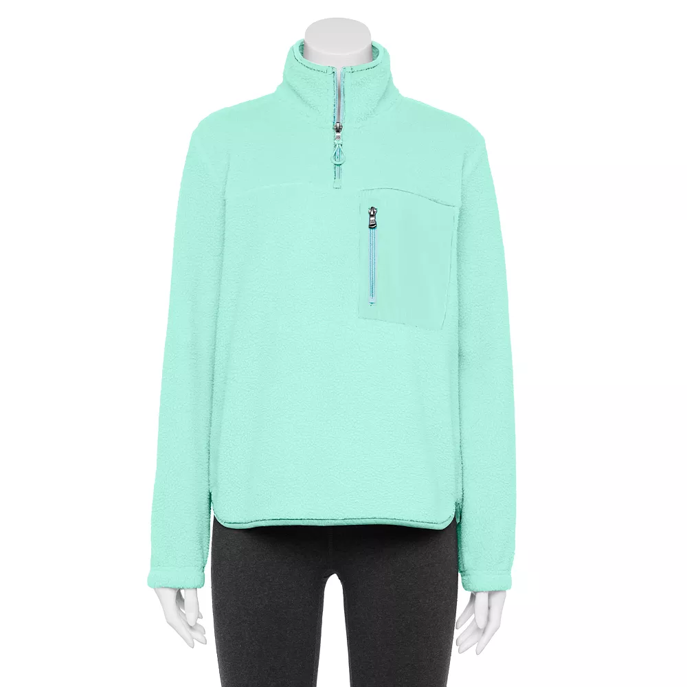 Women's Tek GearĀ® Quarter-Zip Sherpa Pullover - Image 3