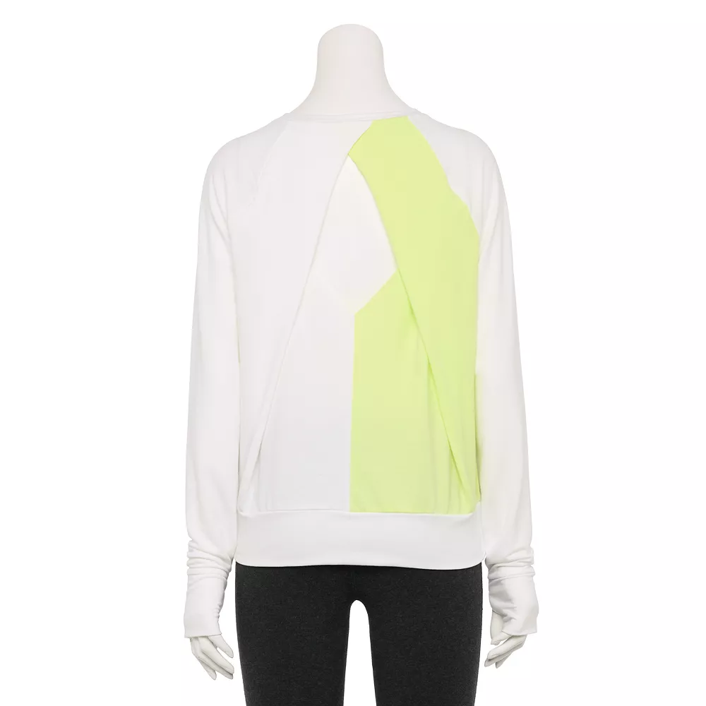 Women's Tek GearĀ® Keyhole Back Long-Sleeve Tee - Image 6