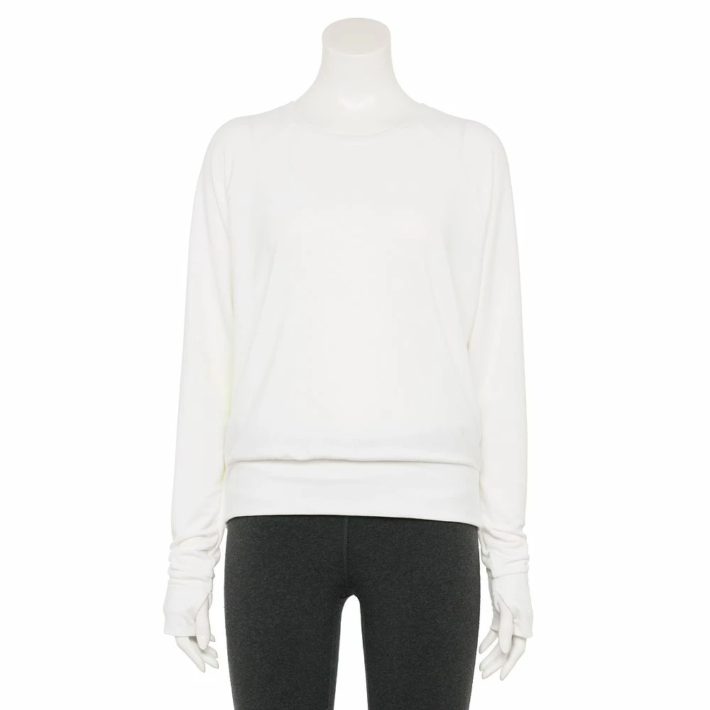 Women's Tek GearĀ® Keyhole Back Long-Sleeve Tee - Image 2