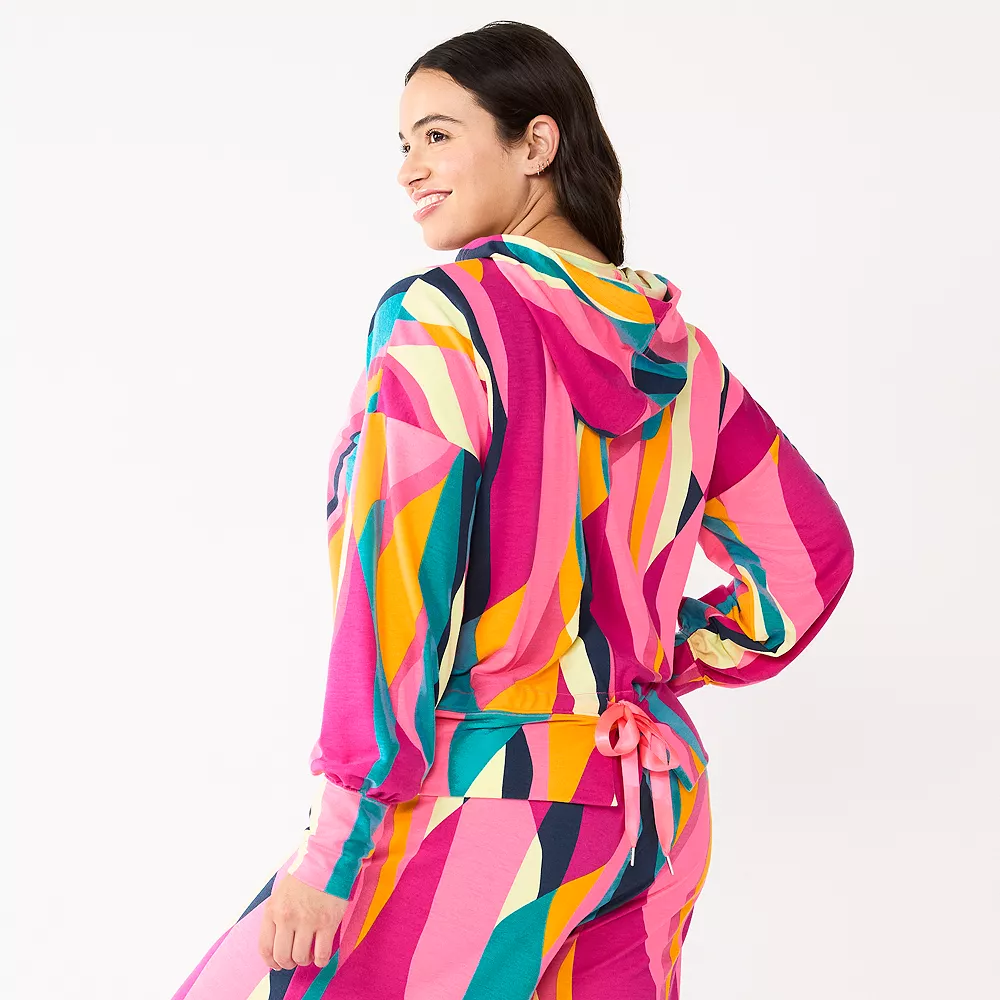 Women's Tek GearĀ® French-Terry Cropped Hoodie - Image 5