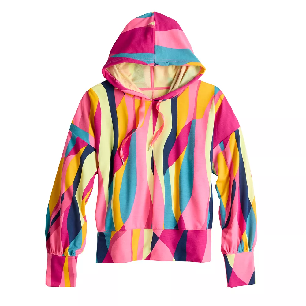 Women's Tek GearĀ® French-Terry Cropped Hoodie - Image 6