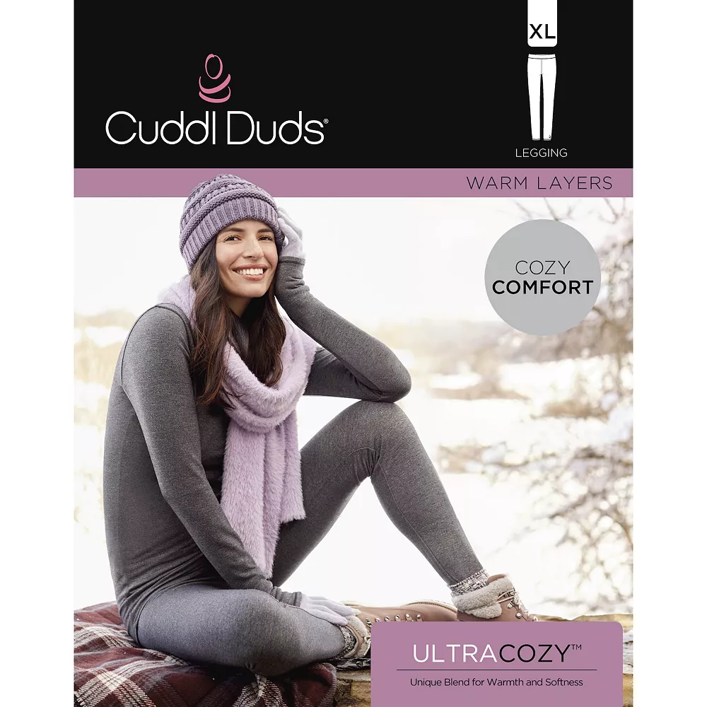 Plus Size Duds Cuddl Duds® Ultra Cozy Leggings - Image 2