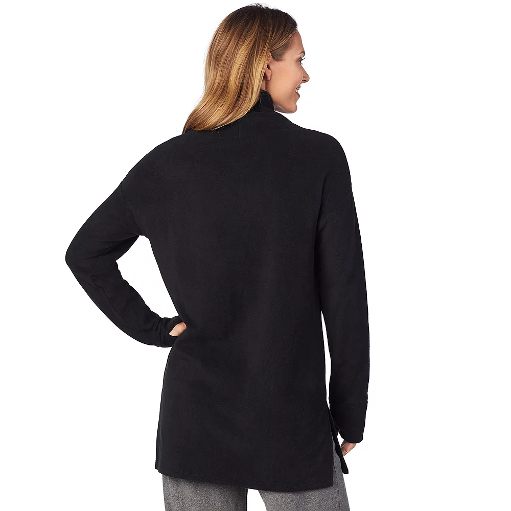 Women's Cuddl DudsĀ® Fleecewear with Stretch Long Sleeve Tunic Top - Image 3