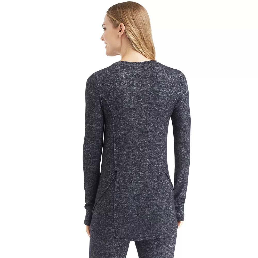 Women's Cuddl DudsĀ® Soft Knit Long Sleeve Crewneck Top - Image 7