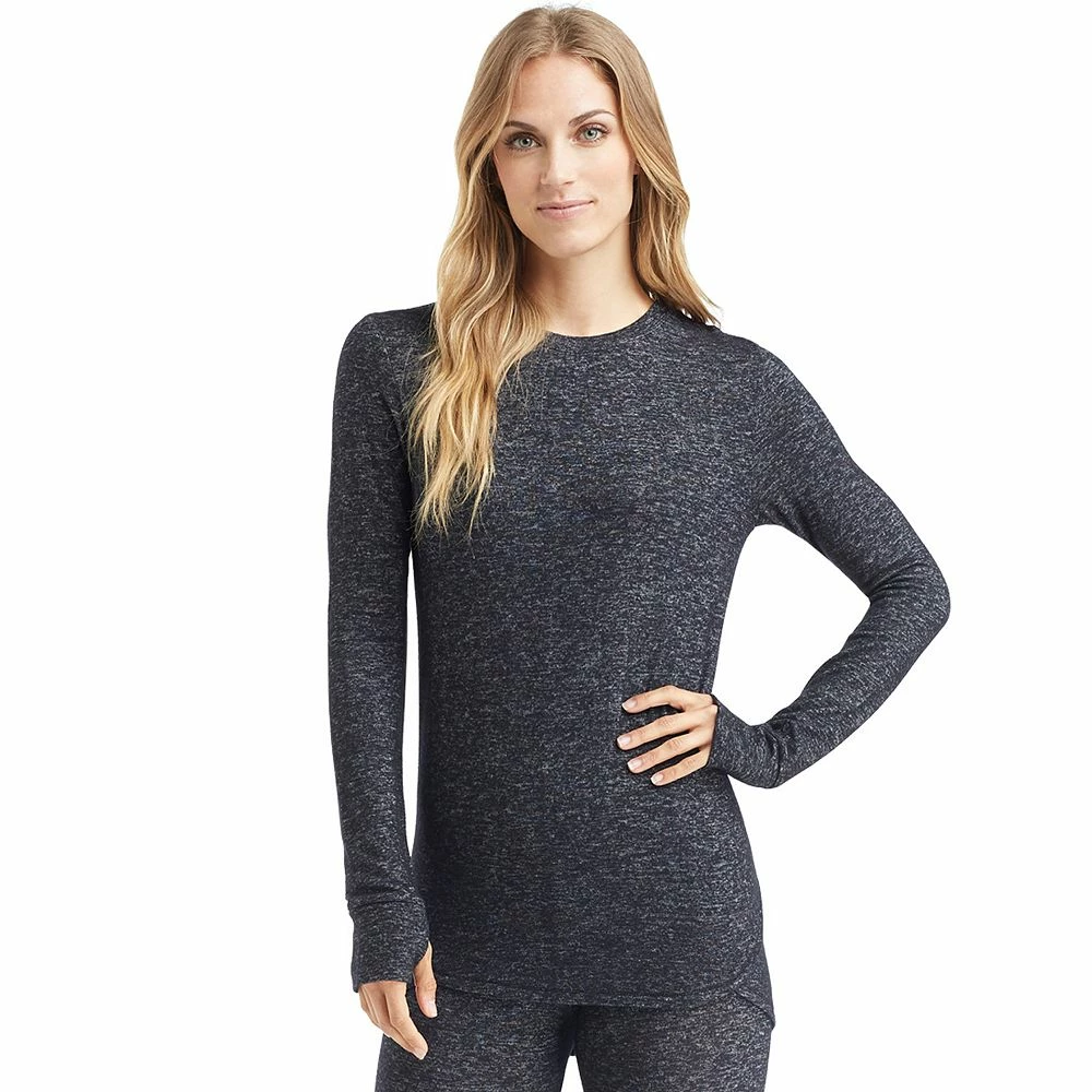Women's Cuddl DudsĀ® Soft Knit Long Sleeve Crewneck Top