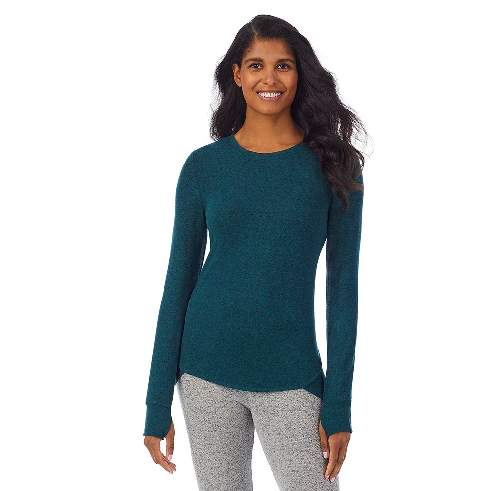 Women's Cuddl DudsĀ® Soft Knit Long Sleeve Crewneck Top - Image 6