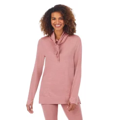 Women's Cuddl Duds® Ultra Cozy Long Sleeve Cowlneck Tunic Top