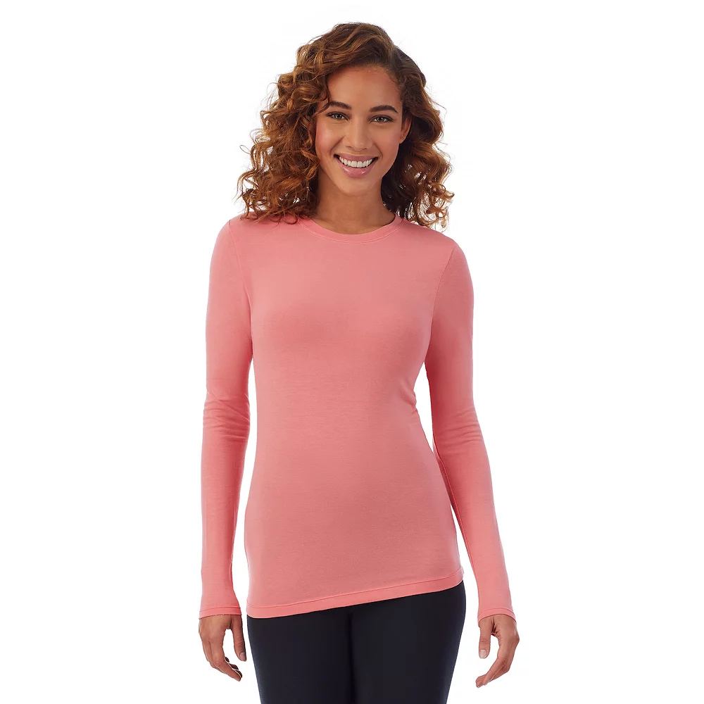 Women's Cuddl Duds® Softwear with Stretch Long Sleeve Crewneck Top - Image 2