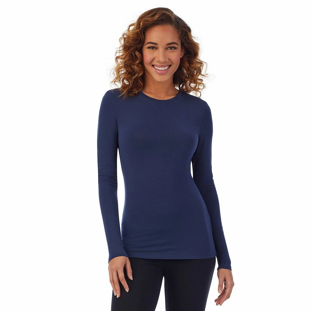 Women's Cuddl Duds® Softwear with Stretch Long Sleeve Crewneck Top