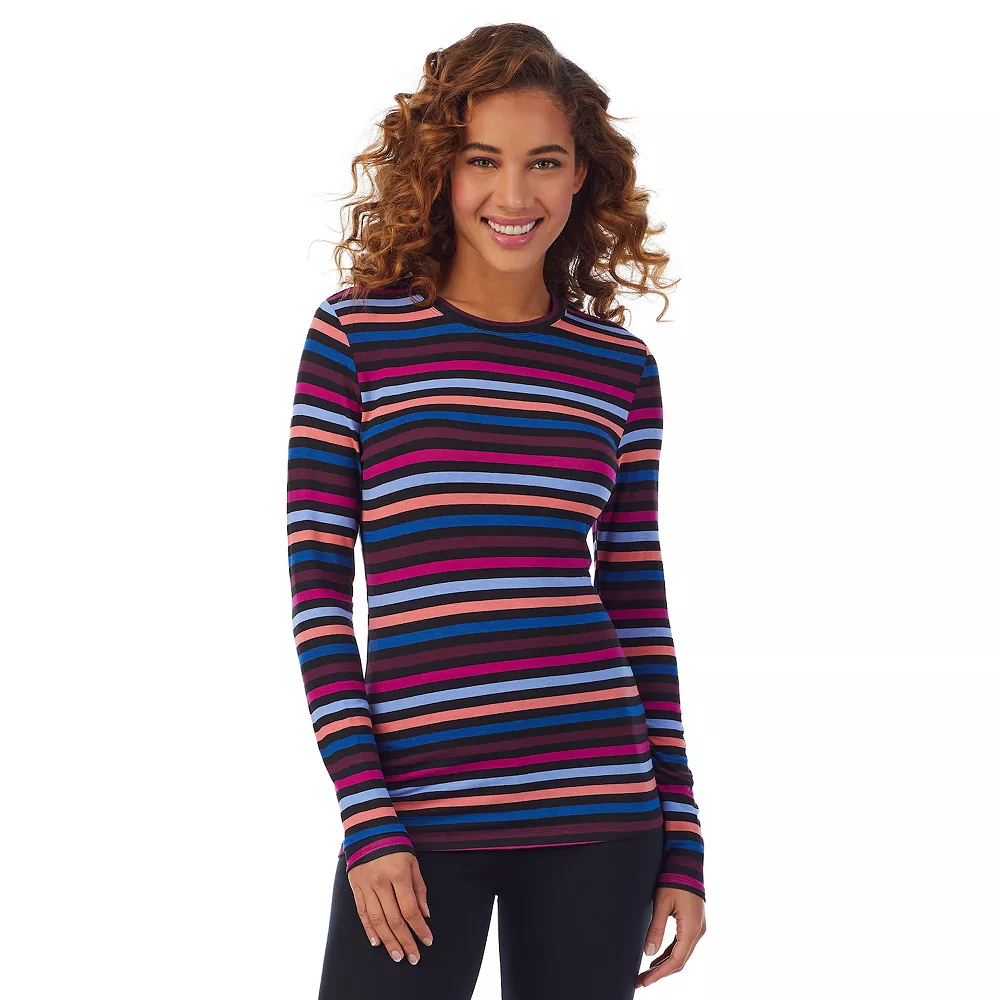 Women's Cuddl Duds® Softwear with Stretch Long Sleeve Crewneck Top - Image 13