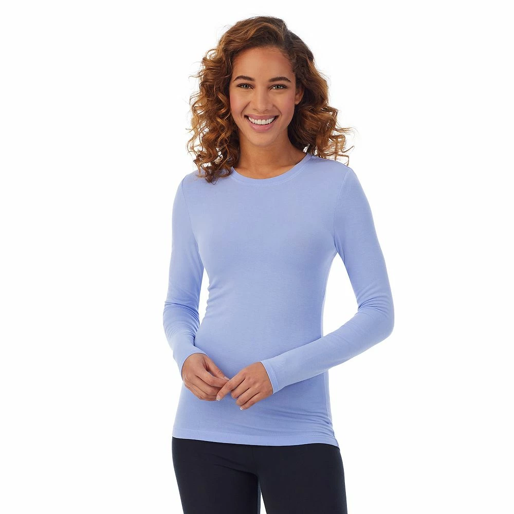 Women's Cuddl Duds® Softwear with Stretch Long Sleeve Crewneck Top - Image 9