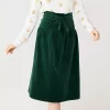 Women's DRAPER JAMES RSVP™ Tie-Front Midi Skirt