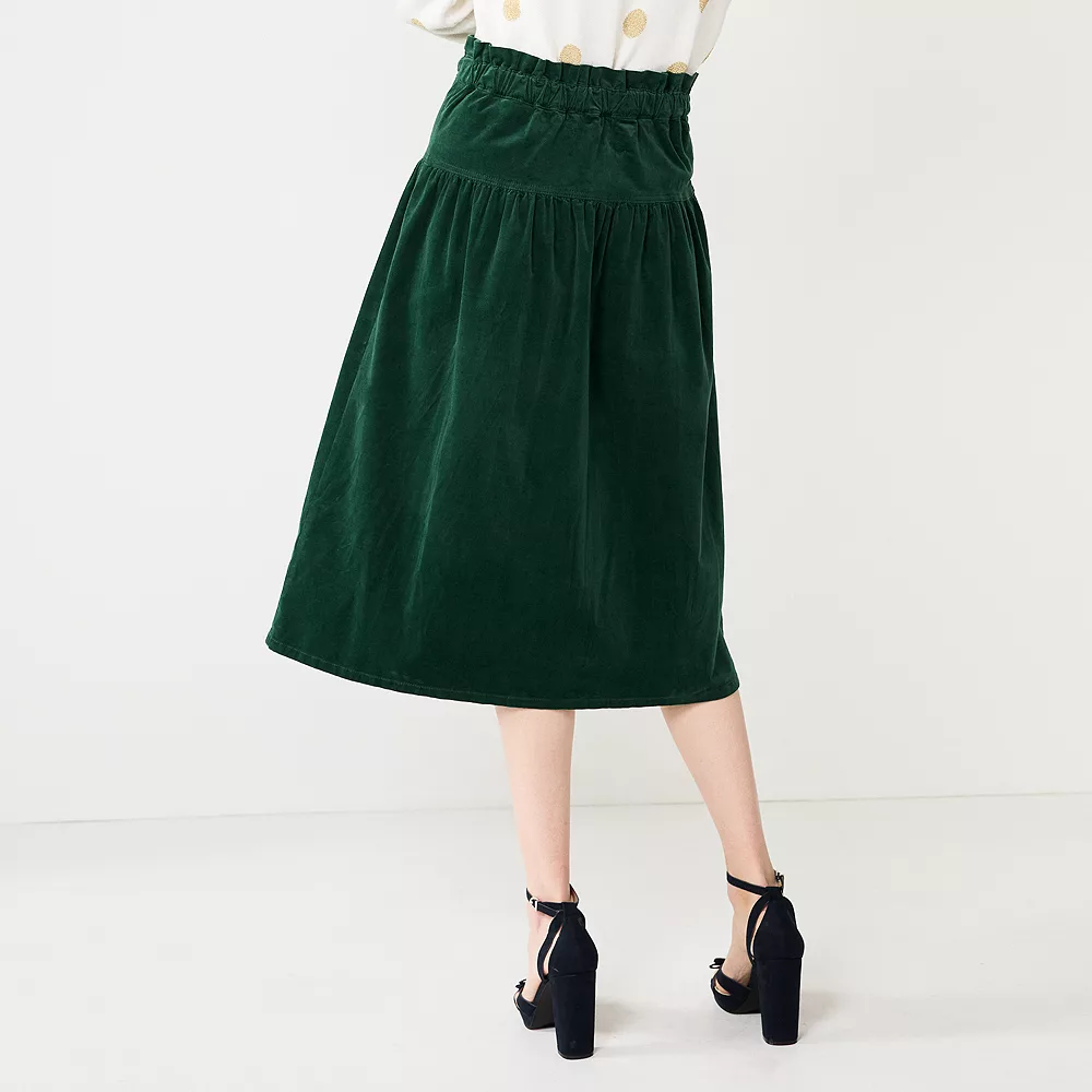 Women's DRAPER JAMES RSVP⢠Tie-Front Midi Skirt - Image 2