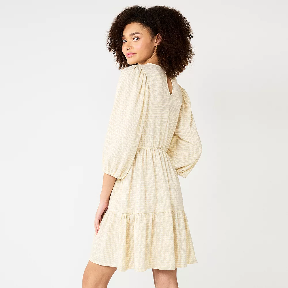 Women's DRAPER JAMES RSVP⢠Tiered Skater Dress - Image 2