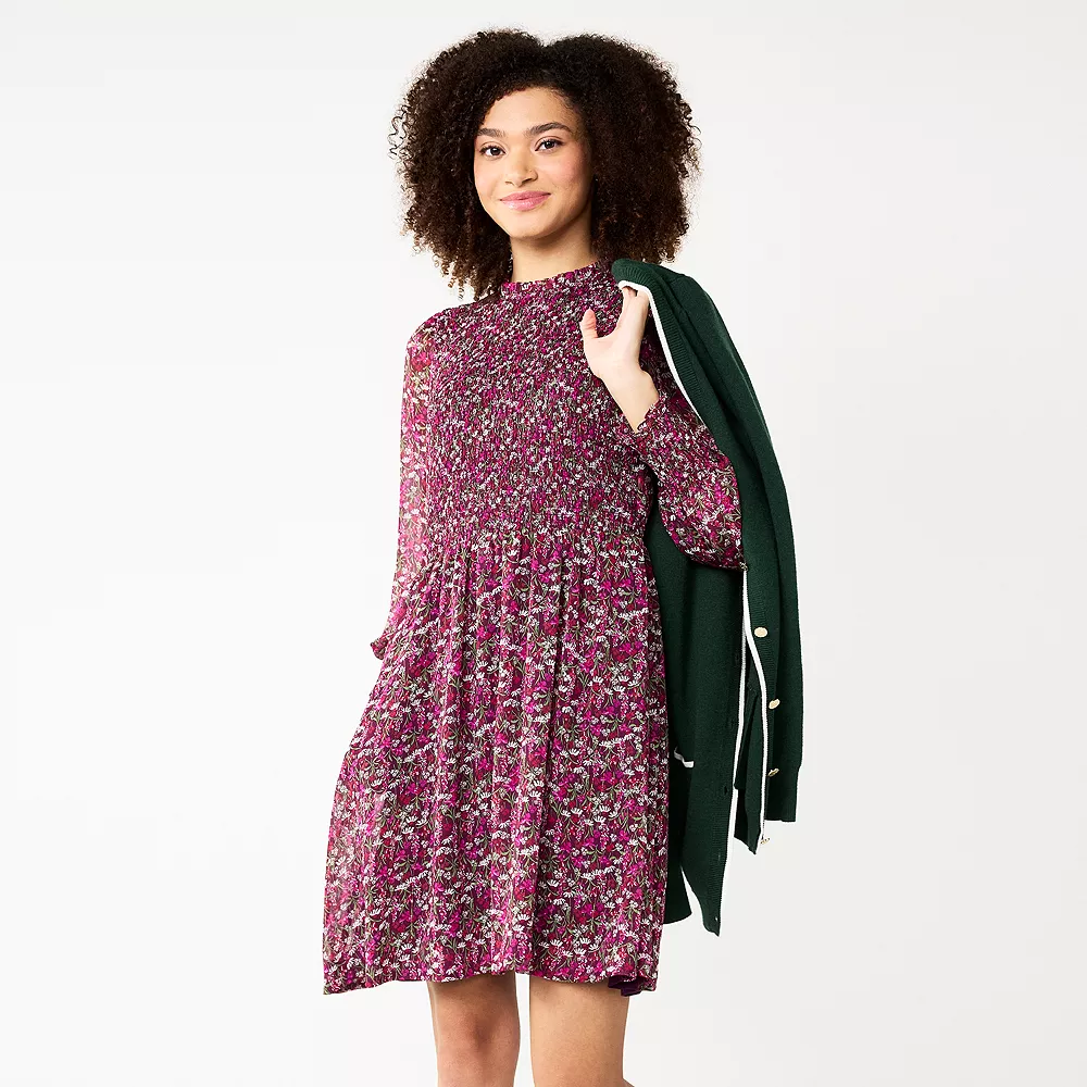 Women's DRAPER JAMES RSVP⢠Floral Skater Dress