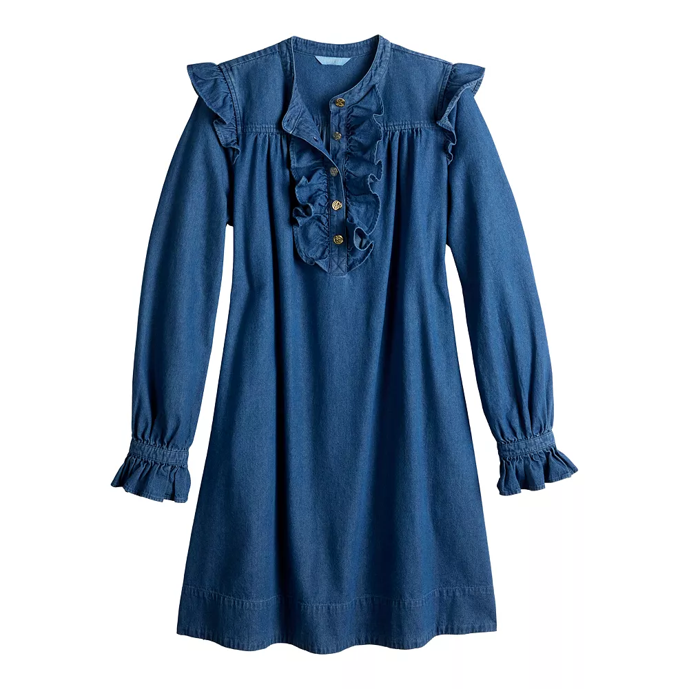 Women's DRAPER JAMES RSVP⢠Jean Sheath Mini Dress - Image 3