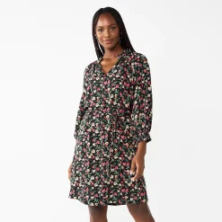 Women's DRAPER JAMES RSVP™ Elbow Sleeve Dress