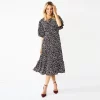 Women's DRAPER JAMES RSVP™ Elbow Sleeve Midi Dress